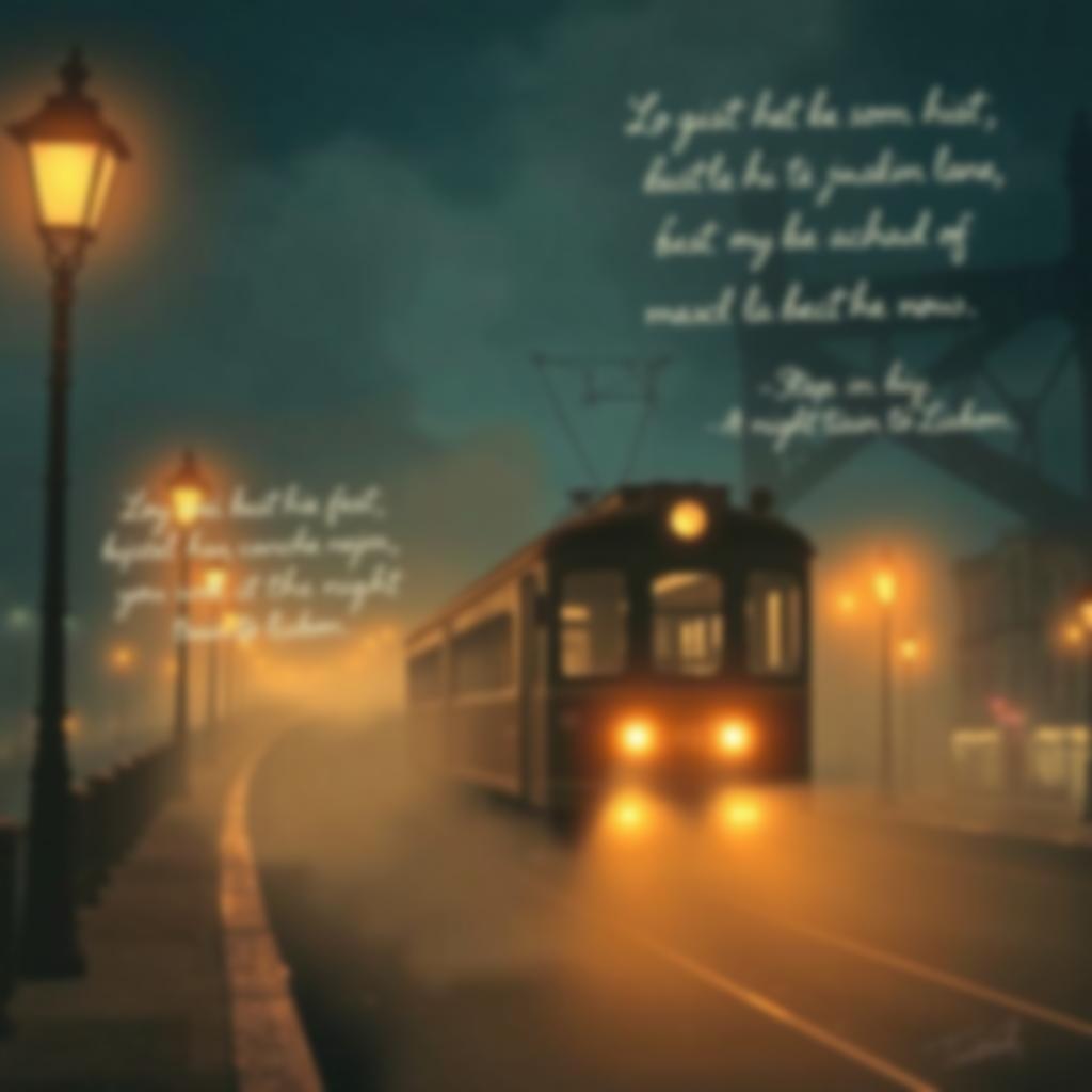 Frases do Livro Trem Noturno para Lisboa