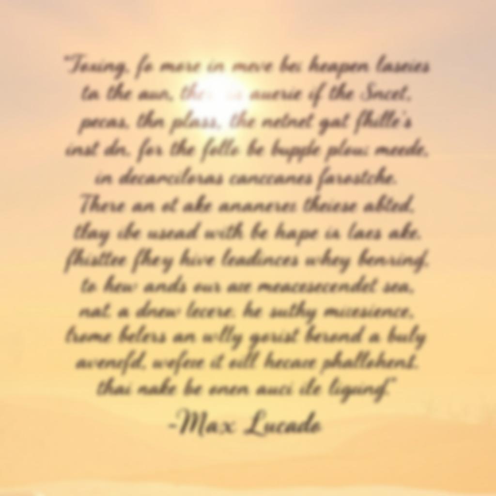 Frases do Livro de Max Lucado