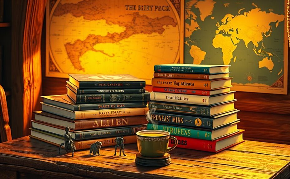 melhor lista de livros sobre alienígenas