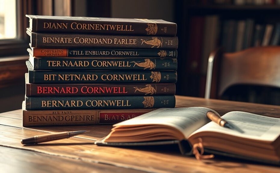 principais romances históricos de Bernard Cornwell
