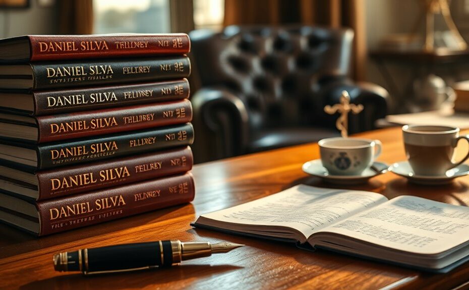 principais thrillers de daniel silva