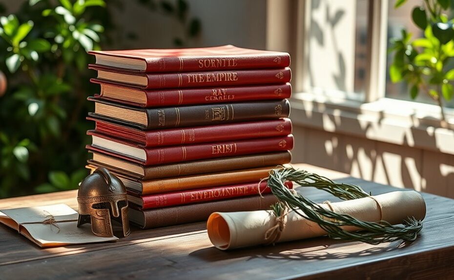 principais livros sobre o Império Romano