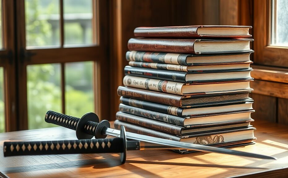 livros épicos de história samurai